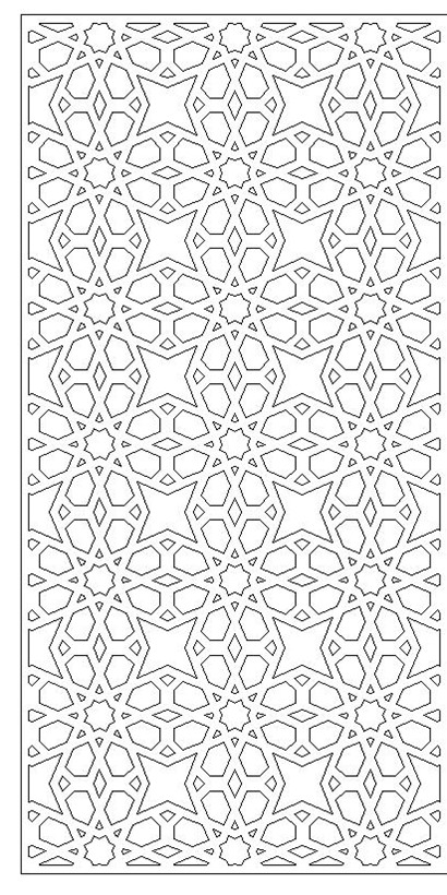 Lazer Kesim Ferforje Modelleri